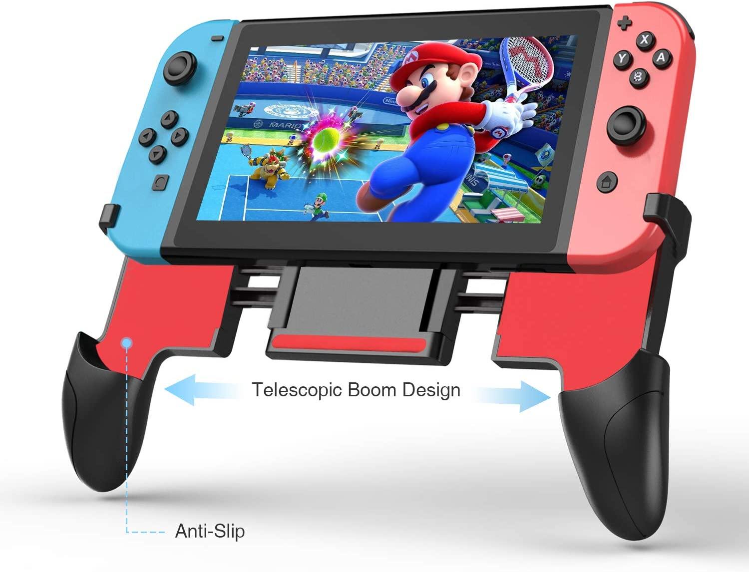 Switch Grip Stand, Comfort Grip Handle Kit for Switch Joy-Con - HeysTop Online