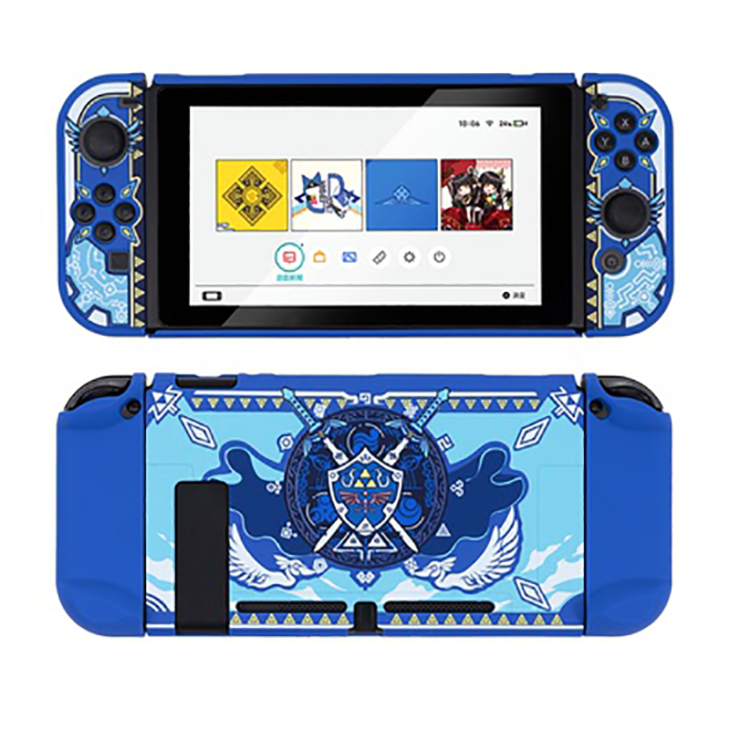 For Nintendo Switch Shell Sky Shield Series Full Cover Switch Case Game Card Box Joystick Caps Suits For NS Game Accessories